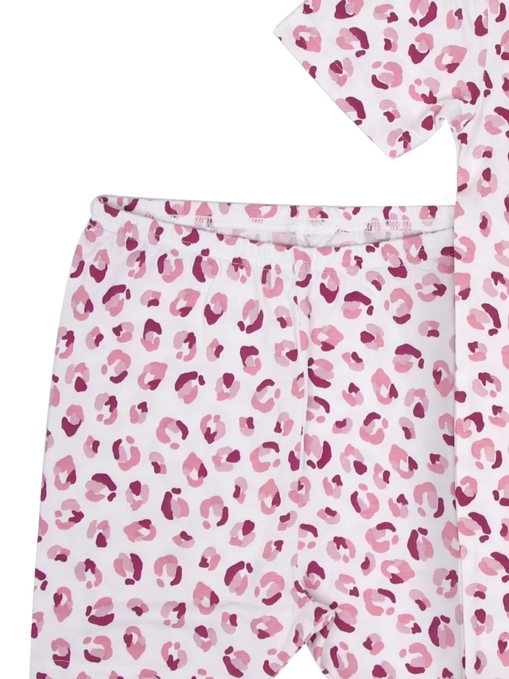 Coccoli Pink Leopard-Spot PJ Set